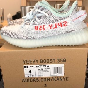 Yeezy Tint blues size 4 *sold